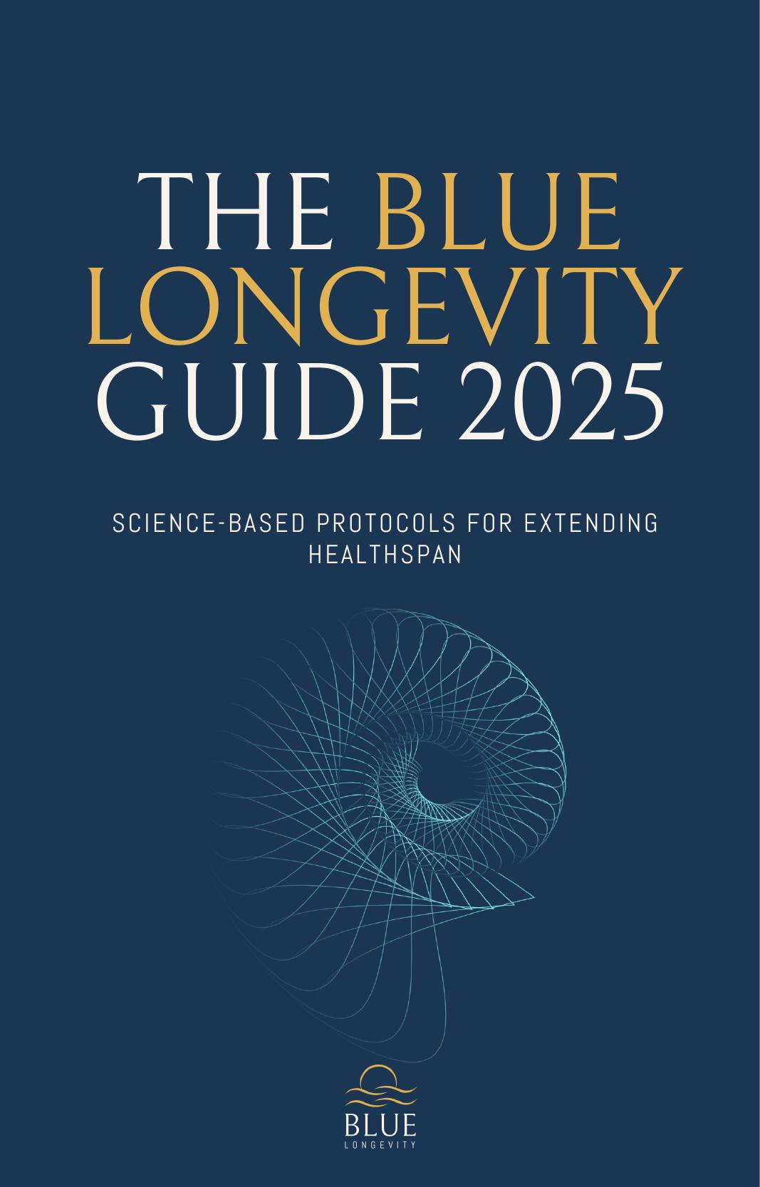 Корица на гида Blue Longevity Clinic